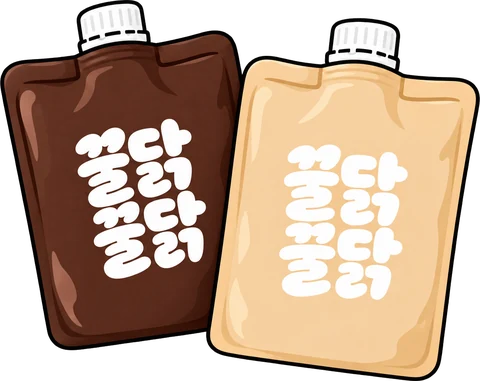 꿀닭꿀닭 초코·그레인 쉐이크